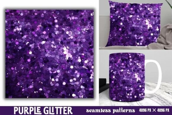 Download Purple Glitter Background Digital Paper - Purple glitter Collection