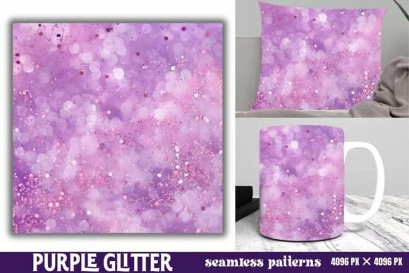 Download Purple Glitter Background Digital Paper - Purple glitter Collection