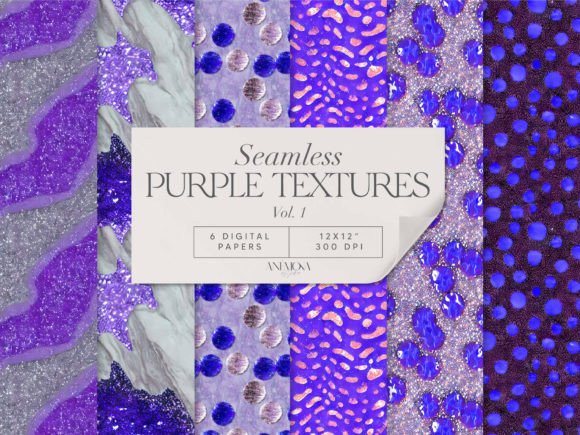 Download Purple Glitter Digital Paper Seamless - Purple glitter Collection