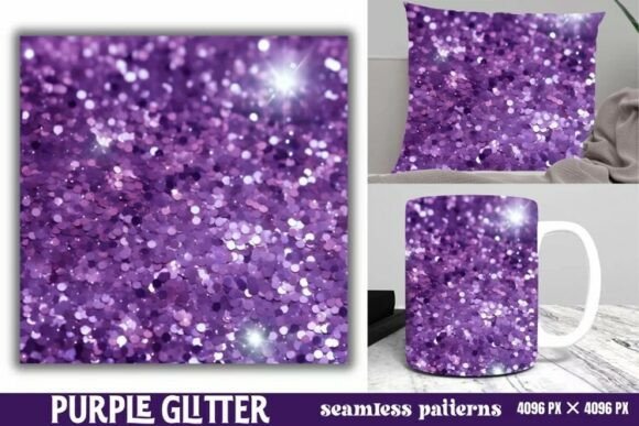 Download Purple Glitter Background Digital Paper - Purple glitter Collection