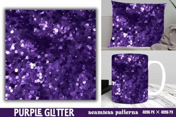 Download Purple Glitter Background Digital Paper - Purple glitter Collection