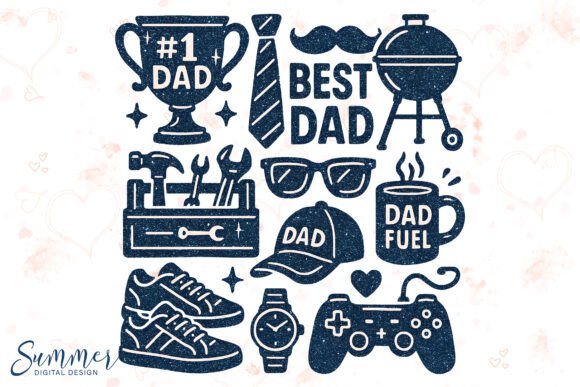 Download Best Dad Father's Day Sublimation Design - Premium Bundle