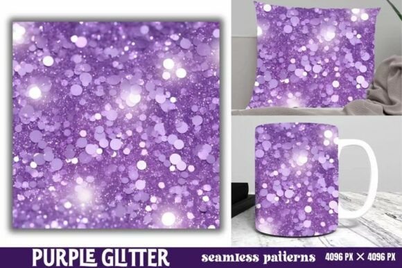 Download Purple Glitter Background Digital Paper - Purple glitter Collection
