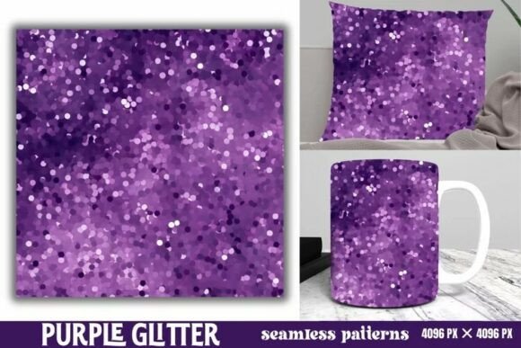 Download Purple Glitter Background Digital Paper - Purple glitter Collection