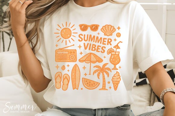 Download Orange Summer Vibes Sublimation PNG - Premium Resources