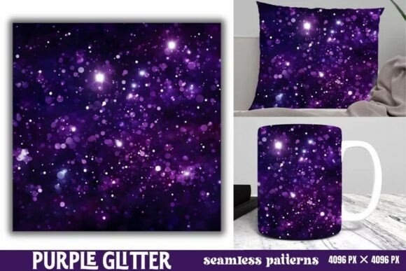 Download Purple Glitter Background Digital Paper - Purple glitter Collection