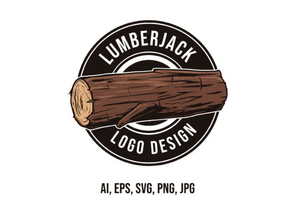 Download Lumberjack Logo Design Template - Lumberjack Collection