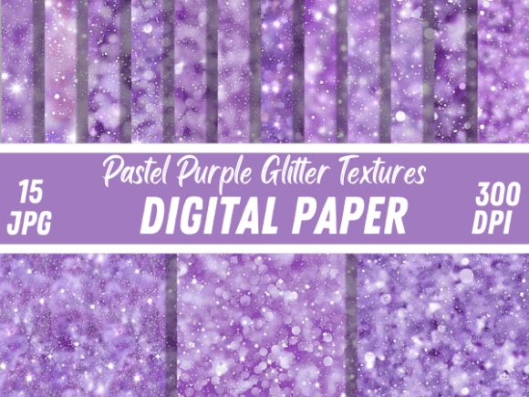 Download Pastel Purple Glitter Texture Background - Purple glitter Collection
