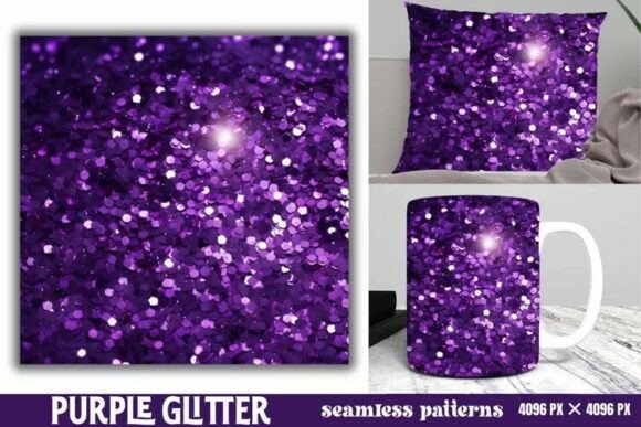 Download Purple Glitter Background Digital Paper - Purple glitter Collection